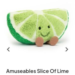 Jellycat Amuseables Slice of Lime *RETIRED Plush